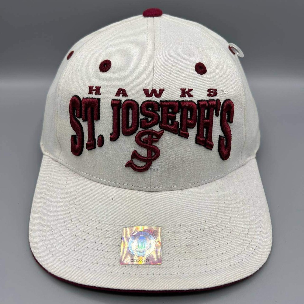 Vintage St. Joseph's Hawks Hat Top of the World NCAA Snap Back Cap Cotton‎